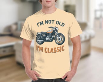 Camiseta de moto vintage: regalo clásico para moteros