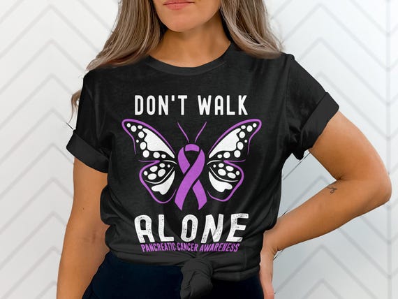 Breast Cancer Awareness T-Shirt For Women - Pink Ribbon Butterfly Graphic Tee, Support & Inspiration Top