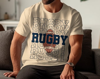 Rugby Graphic T-Shirt: Sports Fan Apparel