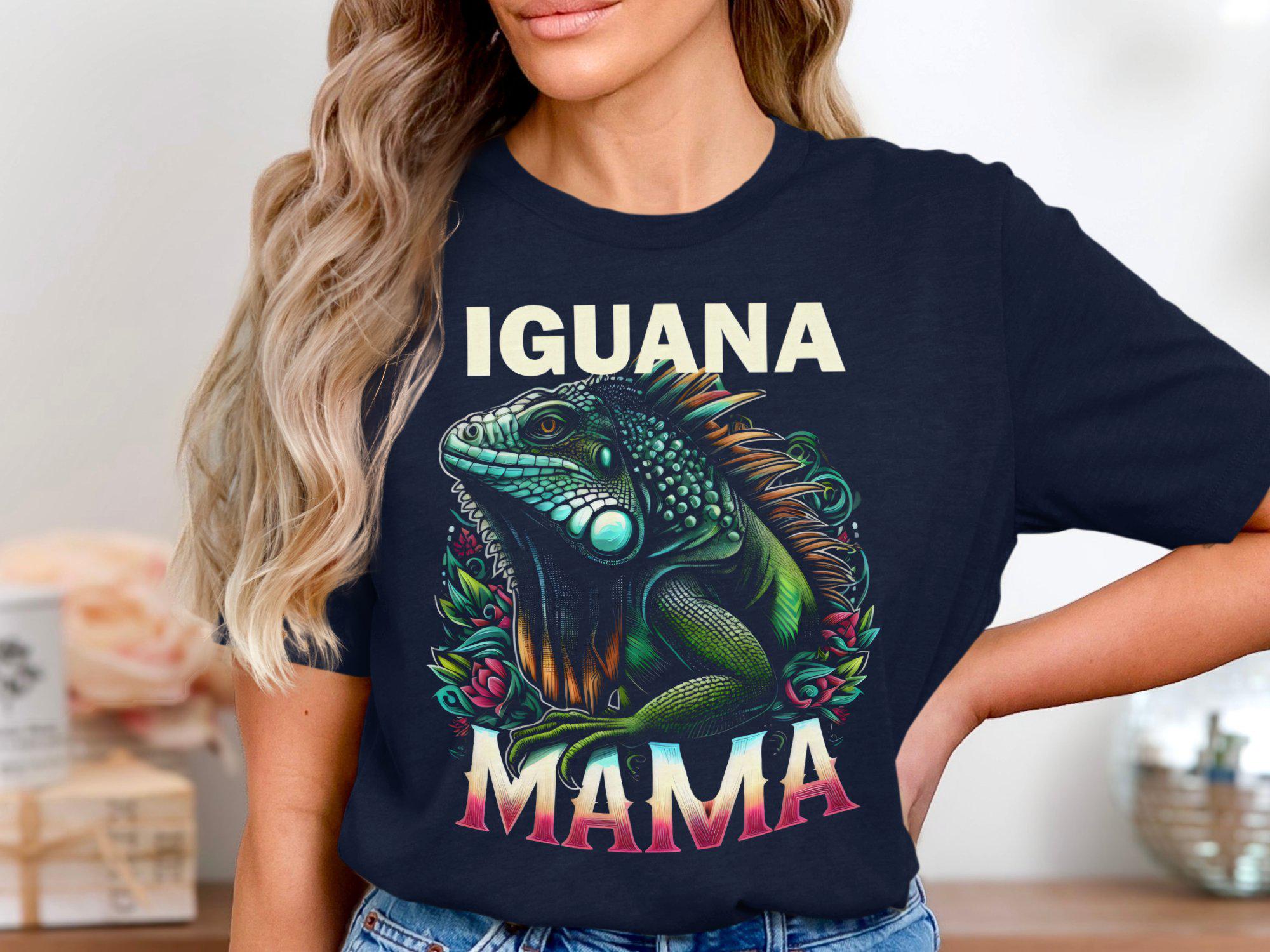 Maglietta iguana colorata Italia