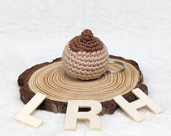 Crochet chest keychain. Gift for midwife, midwife, doula, or obstetrics student.