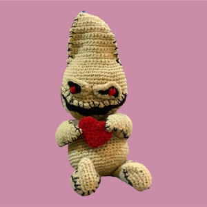 Valentines nightmare Oogie handmade movie  character, stuffed toy, plush  Amigurumi