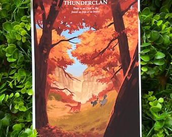 Krieger DonnerClan A4 Poster