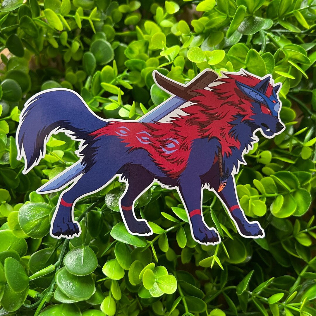 Okli Sticker Okami Oki Sticker - Etsy