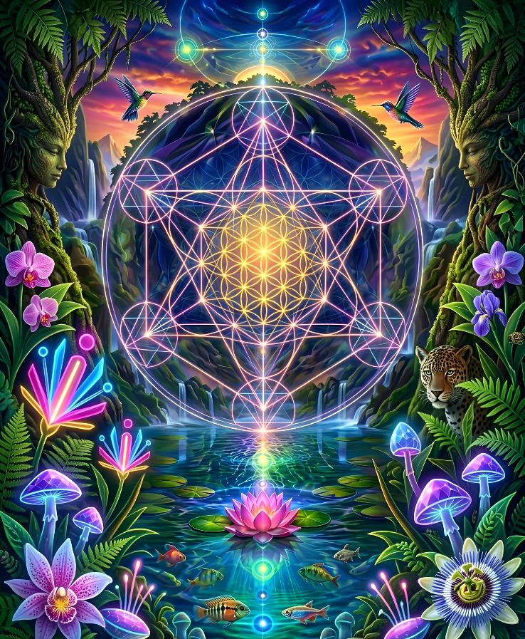 Ayahuasca vision art - Etsy 日本