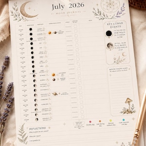 Astrology and Moon Phases Tracker