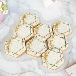 Custom Fresh Baked Cookies - Personalized Birthday, Wedding, Engagement, Bridal Shower, Baby Shower, Baptism Gifts & Favors