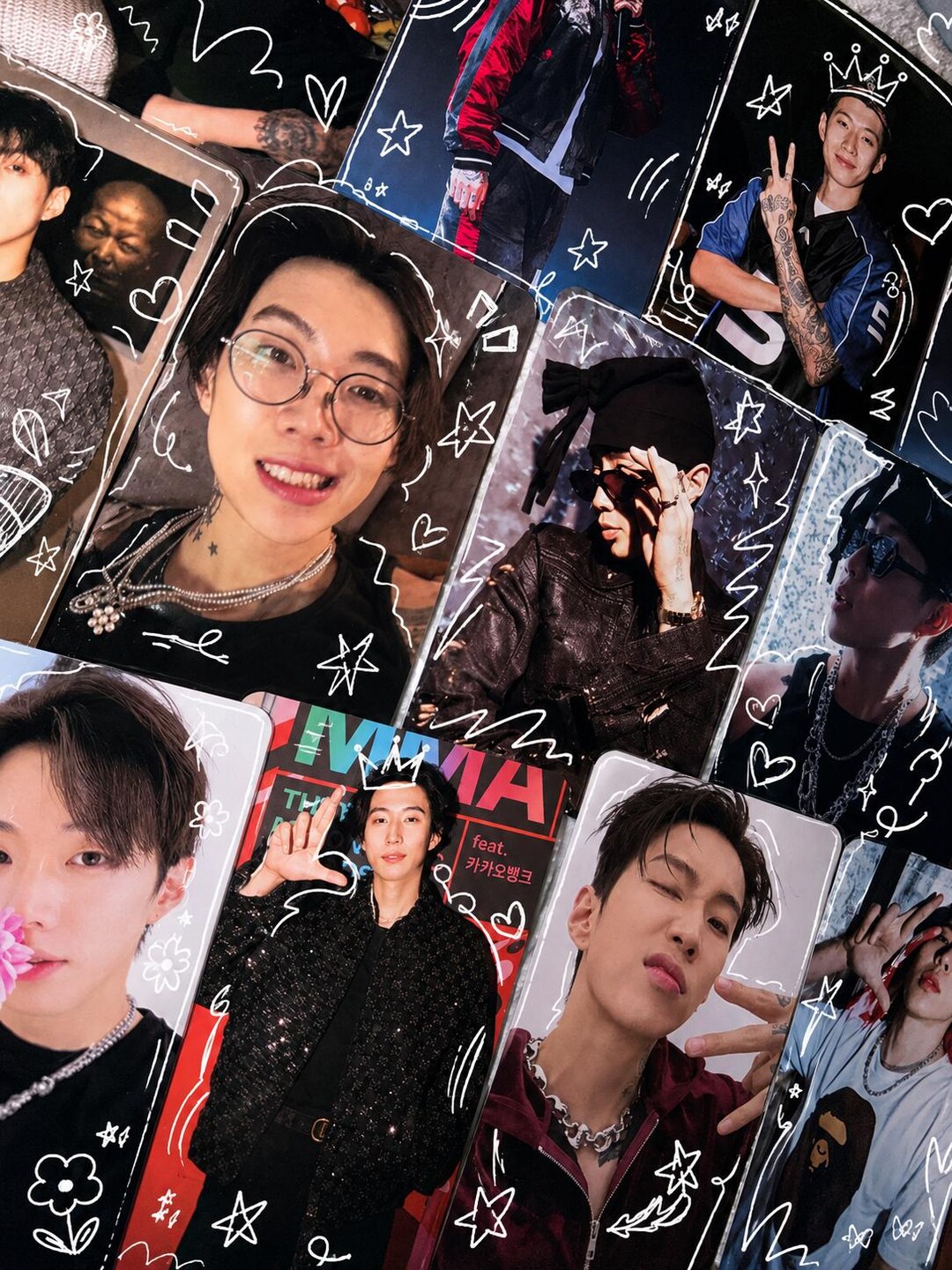 Jay Park Photocards Pack K-pop Unofficial Photos (not Official