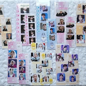 Stray Kids Photostrip SKZOO Design Photostrip for Stay SKZ Bookmark