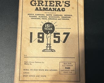 1957 Grier’s Almanac
