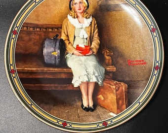 Vintage Norman Rockwell “A Young Girl’s Dream” Plate