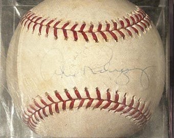 Signed Alex Rodriquez Texas Rangers Baseball 2001