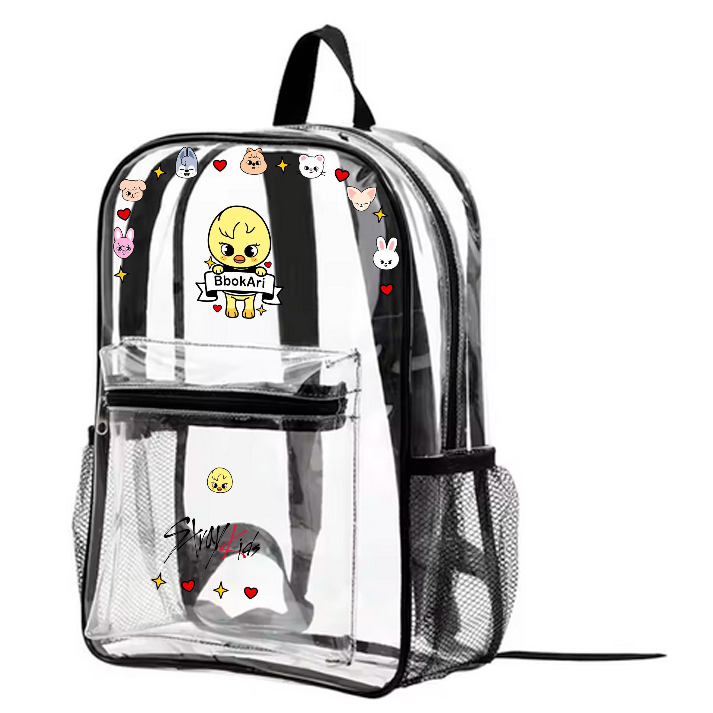 Stray Kids Backpack Transparent Vinyl *new Design. - Etsy