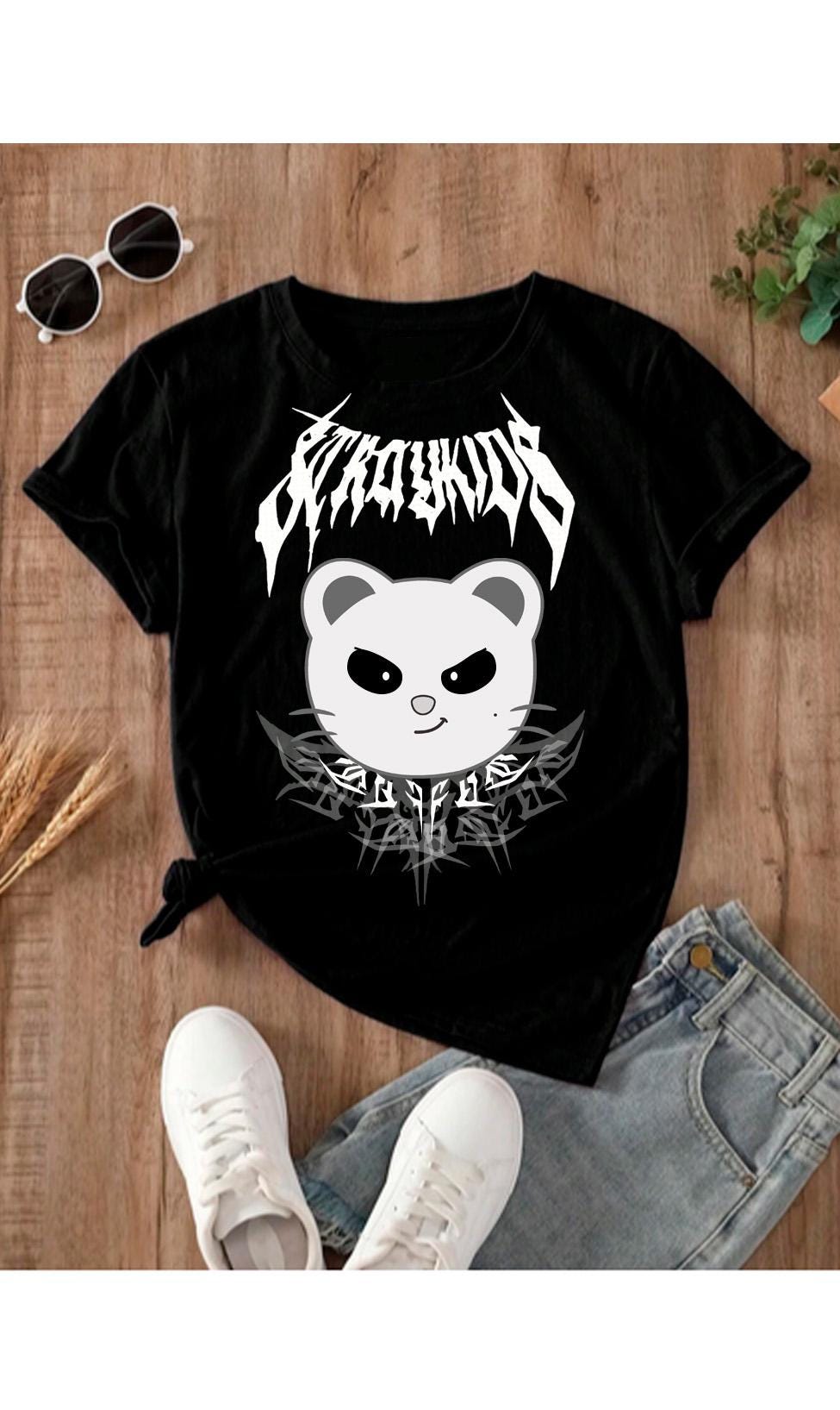 straykids dominATE 闇 Tシャツ トェッキ チャンビン il_fullxfull.6803796159_1q2t.jpg