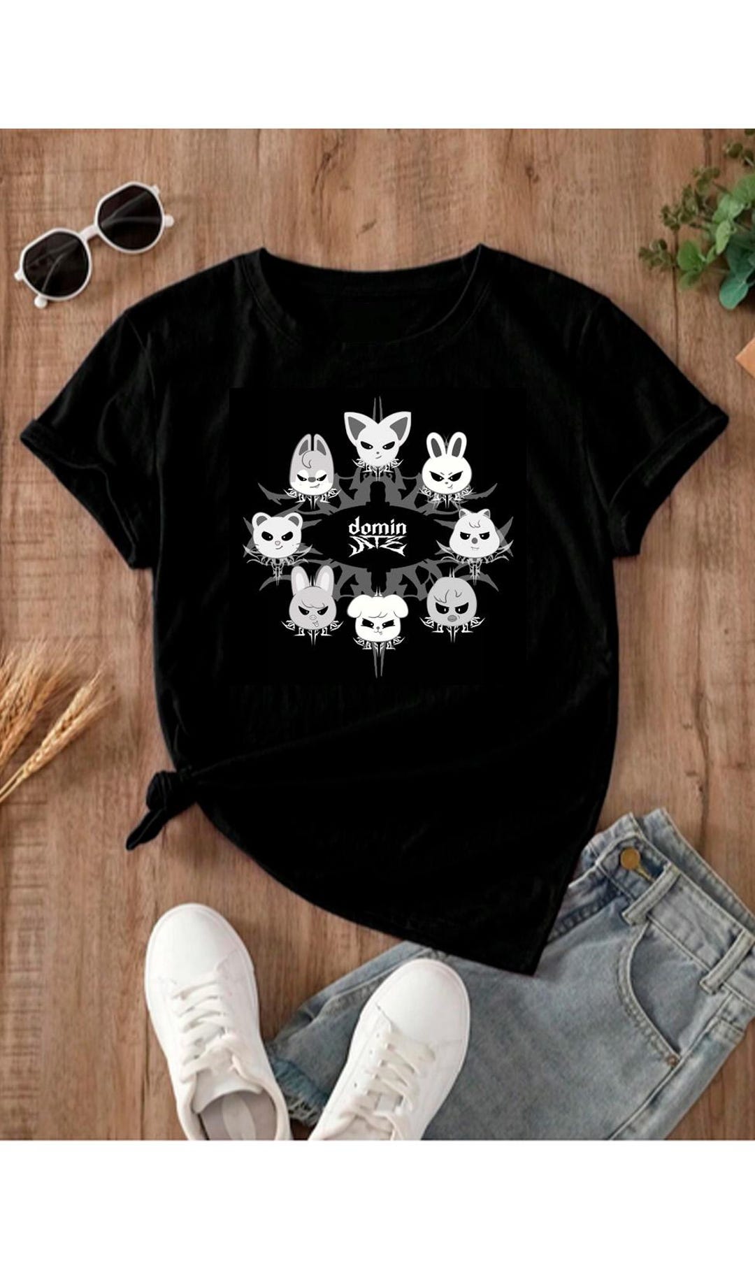Stray Kids - EVIL SKZOO T-Shirt ['dominATE' World Tour