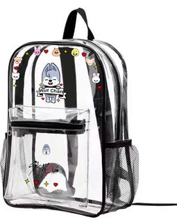 Stray Kids Backpack Transparent Vinyl *new Design. - Etsy