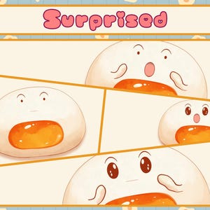 Puede incluir: Una ilustraci&oacute;n de dibujos animados de un huevo sorprendido con una yema amarilla. El huevo tiene una c&aacute;scara blanca y una expresi&oacute;n de sorpresa en su rostro.