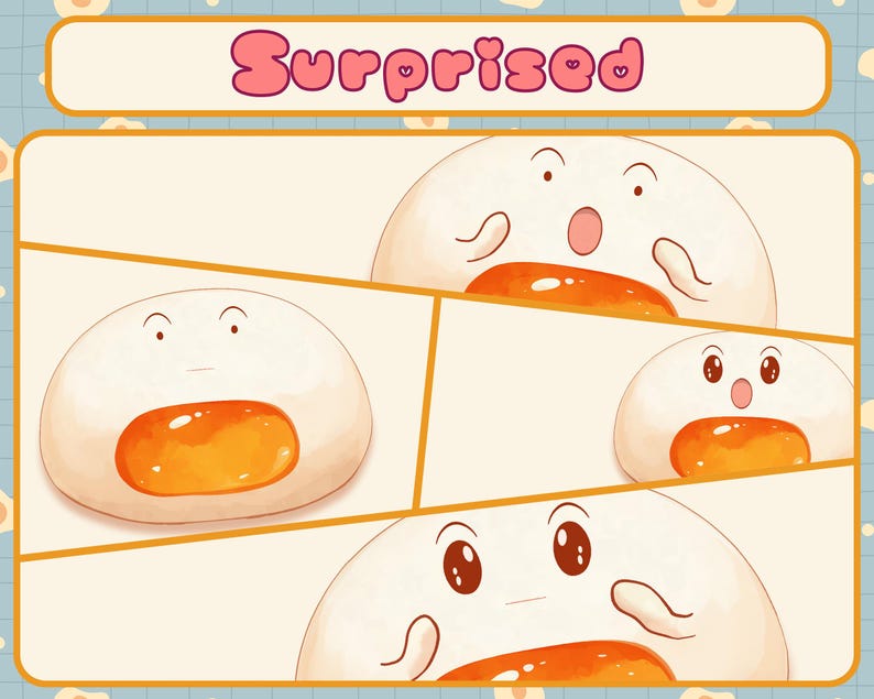 Puede incluir: Una ilustraci&oacute;n de dibujos animados de un huevo sorprendido con una yema amarilla. El huevo tiene una c&aacute;scara blanca y una expresi&oacute;n de sorpresa en su rostro.