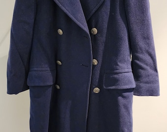 Vintage US Military   Air Force    heavy wool winter coat