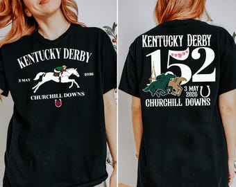 Kentucky Derby Race Shirt, 152nd Run For the Roses Shirt, Churchill Downs Racing Tee, Horse Racing Lover Sweater, Kentucky Race Weekend Tee