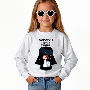 Princess Leia Daddy&#39;s Little Princess Shirt, Disney Star Wars Toddler Shirt, Darth Vader Shirt, WDW Family Vacation Shirt, Fathers Day Shirt