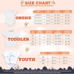 a baby's size chart for a baby's bodysuit