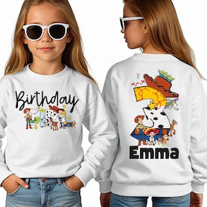 Toy Story Birthday Girl Shirt, Disney Custom Pixar Birthday Shirt, Disney Jessie Woody Birthday Tee, Disneyland Birthday Family Trip Tee