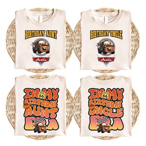 Disney Cars Birthday Shirt, Tow Mater Birthday Boy Shirt, Pixar Custom Family Matching Birthday Shirts, Disneyland In My Birthday Era Shirt