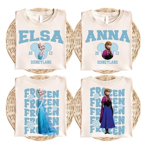 Disney Elsa & Anna Shirt, Frozen Olaf T-Shirt, Kristoff And Swen Tee, Frozen Besties Shirts, Disneyland Family Vacation Sweatshirt