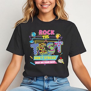 Rock The Test T-shirt, Test Day Teacher Shirt, Test Squad Hoodie, Smash The Test Sweatshirt, Funny Test Day Shirt, Testing Coordinator Shirt