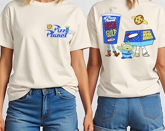 Toy Story Pizza Planet T-Shirt, Disney Woody & Buzz Lightyear Shirt, Infinity And Beyond Shirt, Disneyland Vacation Sweatshirt