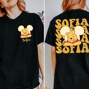 Disney Winnie The Pooh Family Shirt, Mama And Dada Matching T-Shirt, Piglet & Eeyore Shirt, Disneyland Group Vacation Sweatshirt