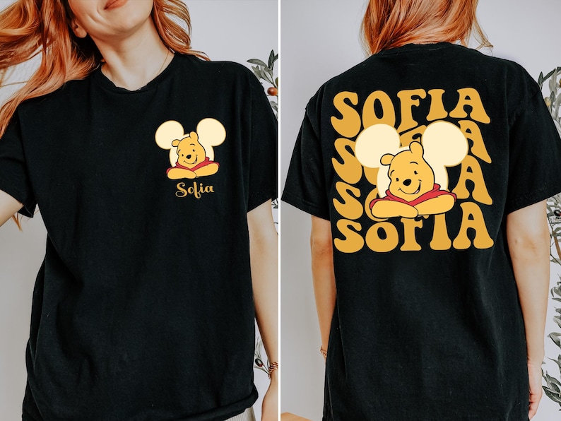 Disney Winnie The Pooh Family Shirt, Mama And Dada Matching T-Shirt, Piglet & Eeyore Shirt, Disneyland Group Vacation Sweatshirt