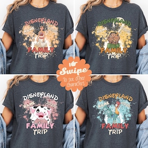 Princess Moana Family Trip Shirts, Pua And Hei Hei T-Shirt, Disney Matching Moana & Maui Tee, Disneyland Family Trip 2025 Sweatshirt