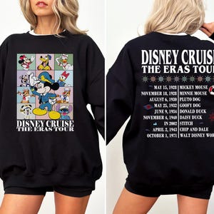 Felpa Disney Cruise Line, Felpa con cappuccio Mickey Cruise Era, Felpe Disneyland Cruise Family Vacation, Maglione Cruise Crew