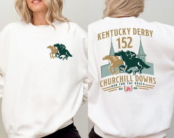 Kentucky Derby Race 2026 Shirt, Run For the Roses Shirt, Horse Racing Lover Sweater, Kentucky Race Weekend Shirt, Churchill Downs Racing Tee
