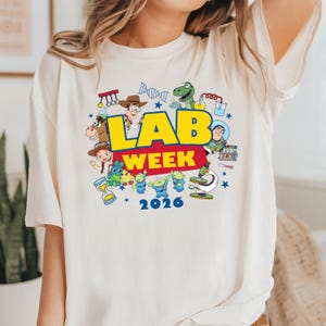 Toy Story Lab Week 2026 Shirt, Woody and Friends T-Shirt, Lab Team Sweatshirt, Lab Story Medical Lab Science Tee, Disneyland Lab Shirt