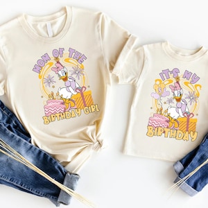 Es ist mein Geburtstag Daisy Shirt, Disney benutzerdefinierte Daisy Duck Geburtstagskind Shirt, Disney-Geburtstags-Party-Shirt, BTW Familie passendes Geburtstags-T-Shirt