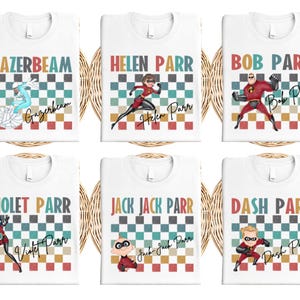 Pixar The Incredibles Shirt, Mr. Incredible and Elastigirl Shirt, Edan Mode Shirt, Disneyland Family Vacation Sweatershirt