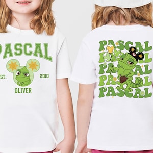 Disney Tangled Pascal T-Shirt, Custom Bestie Shirt, Rapunzel & Pascal Epcot Hoodie, Disneyland Family Trip Sweatshirt