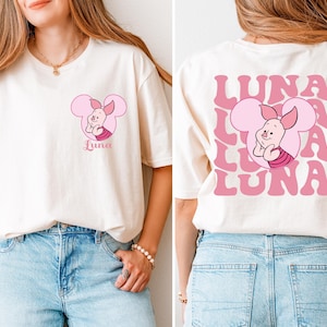 Disney Winnie The Pooh Family Shirt, Mama And Dada Matching T-Shirt, Piglet & Eeyore Shirt, Disneyland Group Vacation Sweatshirt