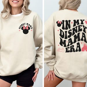 In My Disney Mama Era T-Shirt, Minnie Mama Shirt, Disney Magic Kingdom Mom Tee, Disney Mama Sweater, Disneyland Family Vacation Shirt