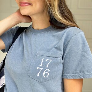 Custom Comfort Colors Pocket T-Shirt: Personalized Printed Design