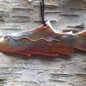 Copper Fish Ornament
