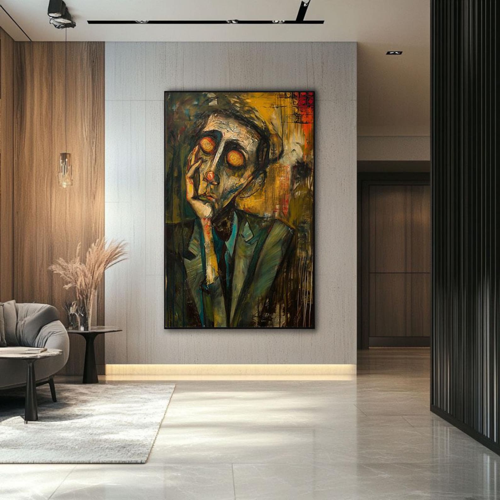 Photo inspiration: Fresh Look at Expressionist Portrait Canvas Art