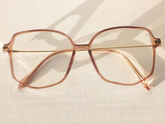 Amber Spectacles Blue Light Blocking Glasses| Squ… - image 3