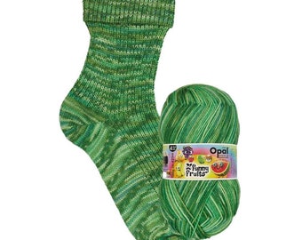Opal Sock Yarn Funny Fruits 4-ply superwash 100g/465yds #11417 FREE shipping (any two+)
