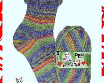 Opal Sock Yarn Best of Opal, 4-ply superwash 100g/465yds #8881 FREE shipping (any two+)
