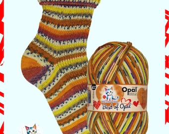 Opal Sock Yarn Best of Opal, 4-ply superwash 100g/465yds #5003 FREE shipping (any two+)