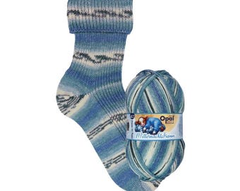 Opal Sock Yarn Mitternachtstraum (Midnight Dream), 4-ply superwash 100g/465yds #11645 FREE shipping (any two+)